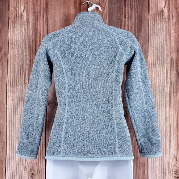*READ* Patagonia Womens Size XXS Better Sweater 1/4 Zip Pullover Blue 25617 - Picture 4 of 15